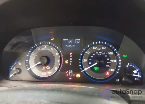 2012 Honda Odyssey Ex-L z USA, uszkodzony, nr VIN 5FNRL5H61CB114387